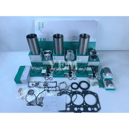 Rebuild Kit For Yanmar 3TNV76 Engine For Caterpillar 301.7D CR 301.7DCR Excavator