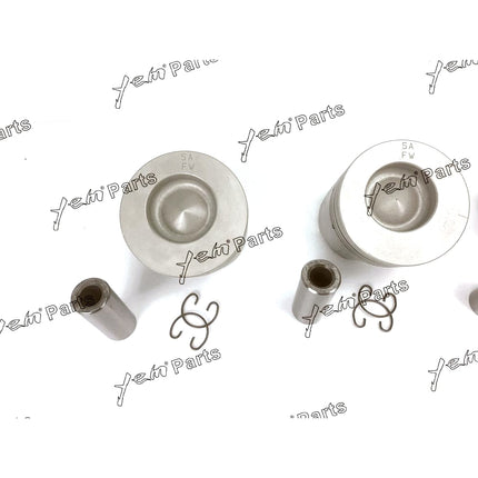 Piston Set Oversize 85mm ( + 0.50mm) For Kubota V1902 D1402 Engine Parts