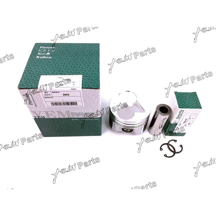 set of Piston STD For Kubota Z602 D902 (oil ring 3mm)