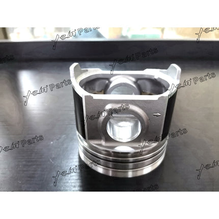 Pistons Set STD 87mm For Kubota V2203 x4 PCS Engine Parts