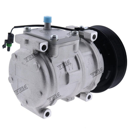 AC Compressor RE46609 TY6764 RE54254 For JOHN DEERE Tractor For Denso 10PA17C
