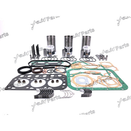 STD Overhaul Rebuild Kit For Mitsubishi K3D Engine Iseki TU170F TU177 Tractor