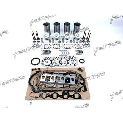 For Isuzu 4JB1 Rebuild Kit & Crankshaft Mustang For Bobcat 843 853 1213 960 2060 Loader