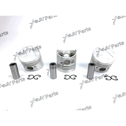 Pistons Set For Kubota D905 STD x3 PCS Engine Parts