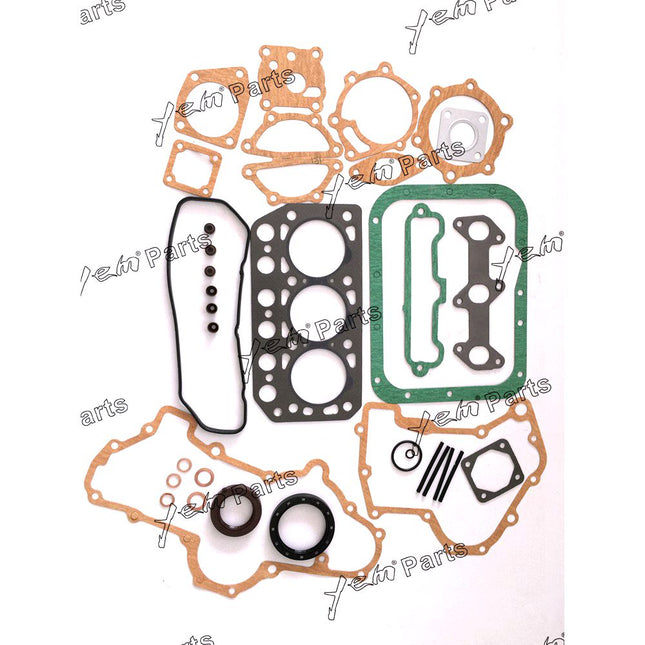 K3D piston 1pc piston ring 1cyl full gasket kit 1 set For Mitsubishi Engine Part