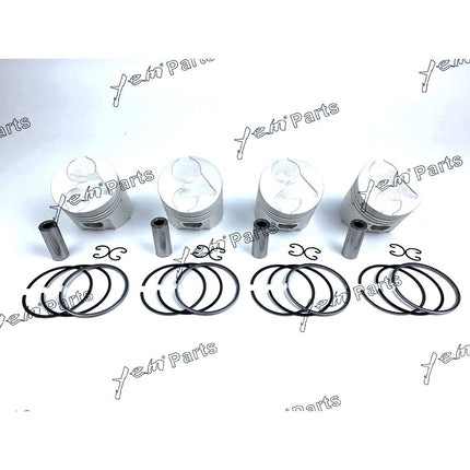 STD Gasket Set + Piston + Ring + Bearings + Washer + Bushings For Kubota V1903 Engine