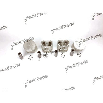 Piston Set Oversize 98mm ( + 0.50mm) For Kubota V3300-DI-E (1C050-21112) Engine Parts