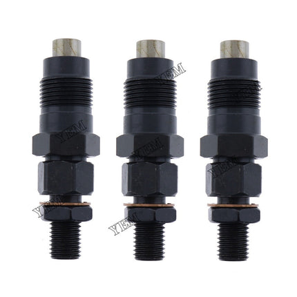 3PCS Fuel Injectors for Kubota 16032-53900 16032-53902 H1601-53000 Injectors