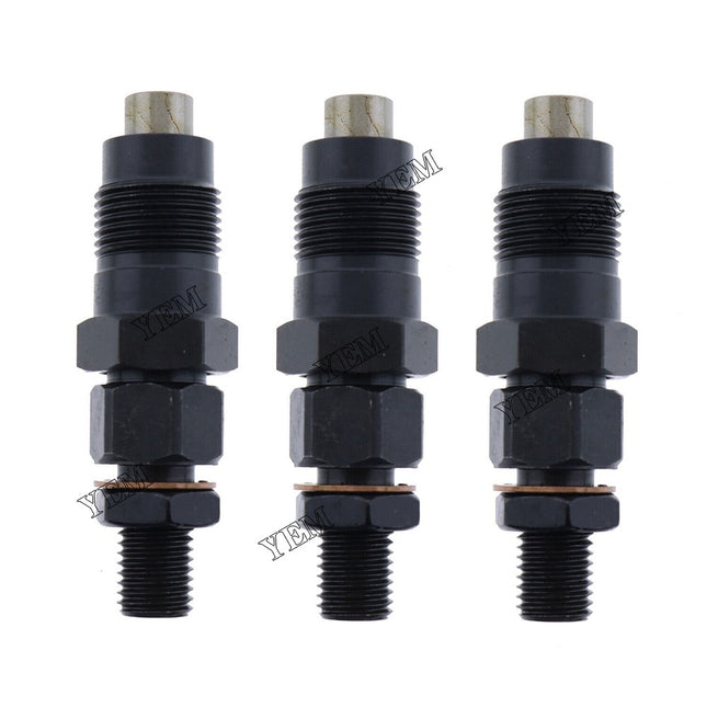 3PCS Fuel Injectors for Kubota 16032-53900 16032-53902 H1601-53000 Injectors