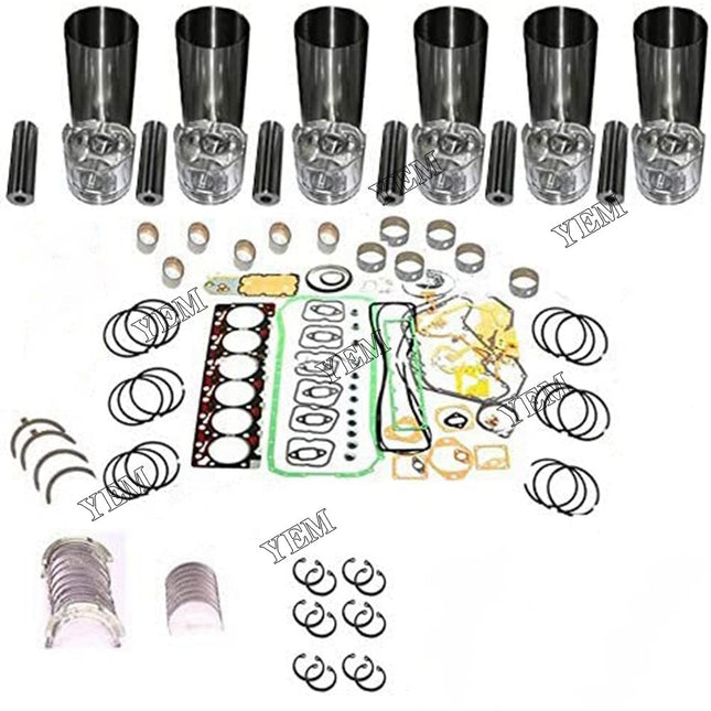 Rebuild Kit W/ Gasket Set For Hino J08E Engine 238 268 338 Medium Duty Truck