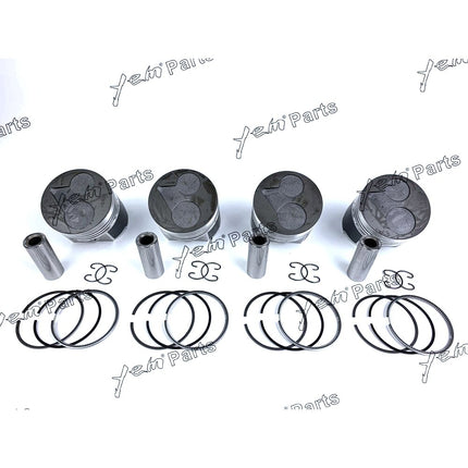 16423-21910 Piston, Pin & Ring Set For Kubota For Bobcat 87mm STD V2203 IDI D1703