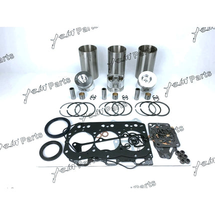 For Yanmar 3TNE82 3TNE82A Engine Rebuild Kit For Kobelco Takeuchi Excavator Bagger