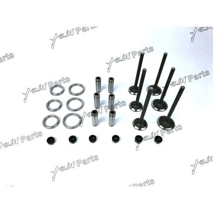 Valve Guide Seat Intake Valve & Exhaust Valve For Yanmar 3TNV84 3D84