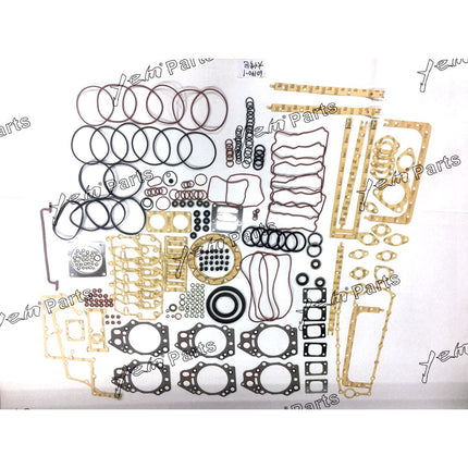 S6D140 SA6D140E overhaul gasket kit For Komatsu Engine PC750-6 PC650-3 PC800-6