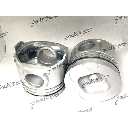 4 Sets STD Piston (Pin & Clip) W Rings For 4BD1 4BD1T 3.9L Isuzu NPR NQR 98MM