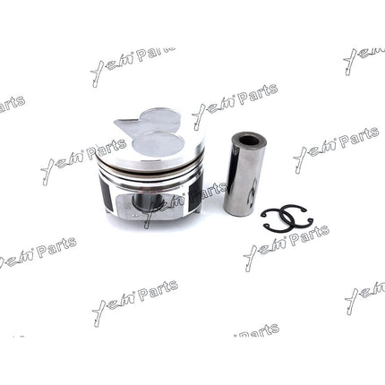 Piston Set STD 78mm For Kubota D1105 x3 PCS Engine Parts