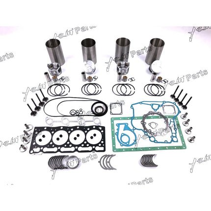 V1505 Overhaul Rebuild Kit Full Gasket Piston W/T Valve For Kubota