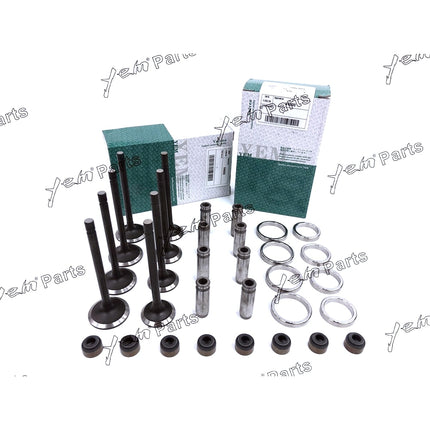 1 Set Engine Valve Guide Intake & Exhaust Valve For Mitsubishi 4D31 Engine