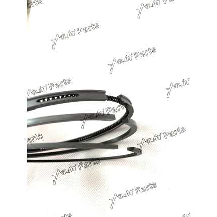 6 Sets Piston Rings For Mitsubishi S6S Engine Forklift Parts