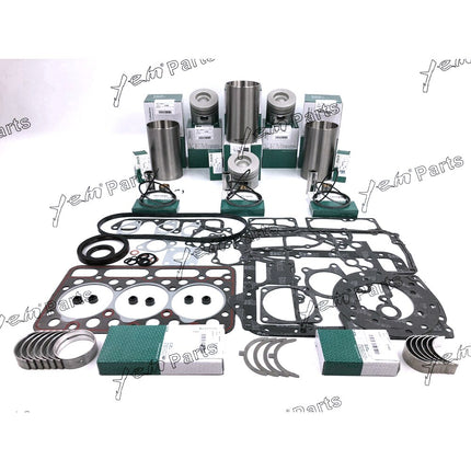 Overhaul rebuild kit For Kubota D1402 D1402BA Engine KH91 Clar 643 For Bobcat 225