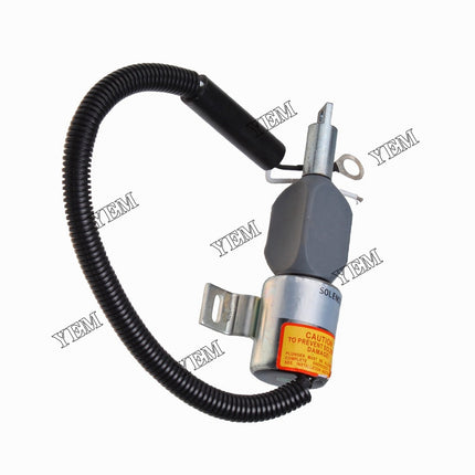Fuel Shut Off Solenoid For Isuzu 4JG1TP Engine TL140 C240 12V