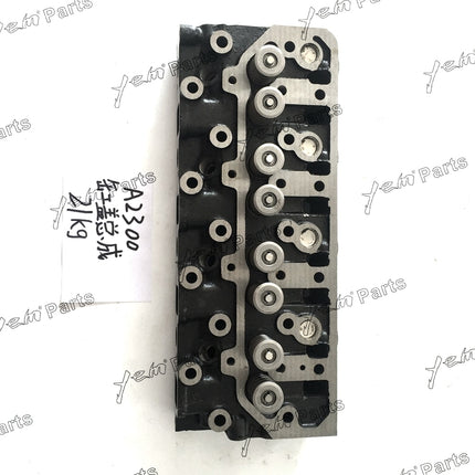 A2300 Complete Cylinder Head + Full Gasket Set For Cummins Daewoo D20S D25S D30S