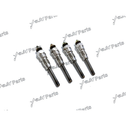 For Komatsu Engine 4D94 4D95L 4D95S 4 PCS Glow Plug 12V