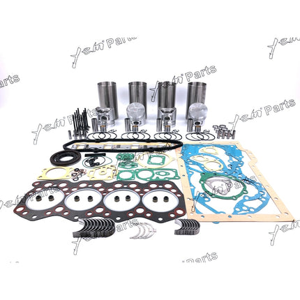 Overhaul Rebuild Kit & cylinder liner For Mitsubishi S4E S4E2 Engine rePair