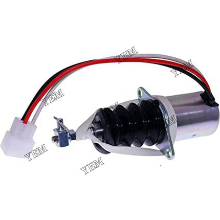 Fuel Stop Solenoid Valve 119629-66801 12v For Yanmar 3TNE88 11962966801