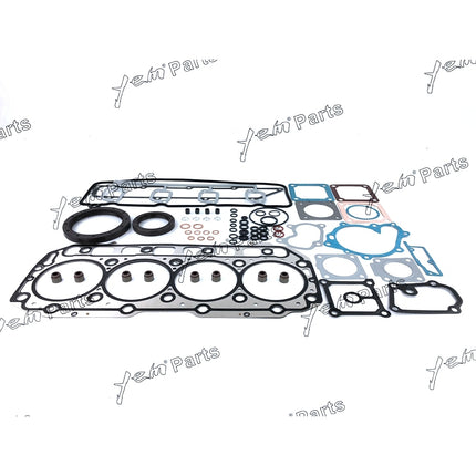 For Yanmar 4TNE106T 4D106T Engine Full RePair Gasket Kit YM723900-92630 YM123900-01340
