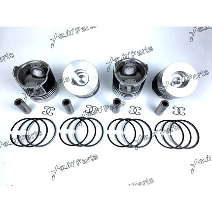 Piston + Ring Kit Set STD 105mm For Kubota V4000 (15451-21110) Engine Parts