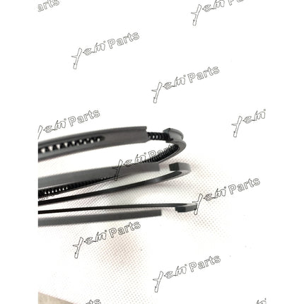 6 Sets Piston Rings For Mitsubishi S6S Engine Forklift Parts