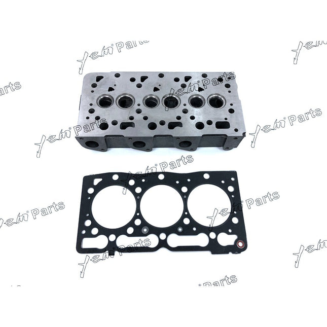 D1005 New Complete Diesel Cylinder Head + 1PC Head Gasket For Kubota