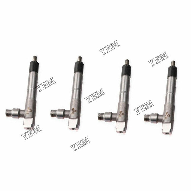 4 Pieces Fuel Injector Assembly 729946-53300 For Yanmar 4TNV98 4TNV98T Engine