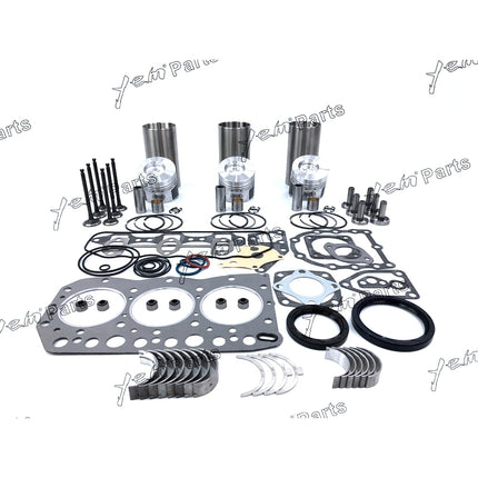 Overhaul Rebuild Kit For Yanmar 3TN75 3TN75E 3TN75U Engine F17 FX17 FX16 W Valve