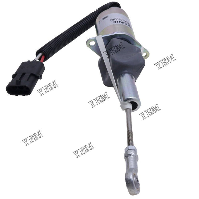 Shutoff Stop Solenoid Valve For JOHN DEERE 7610, 7710 and 7810 Tractors