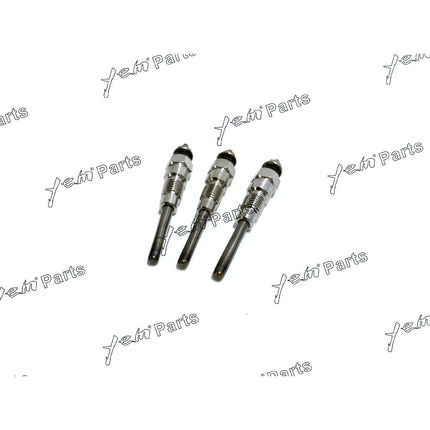 For Kubota KH-1 10 L185DT L245DT L295DT 3 Piece Glow Plug 15221-65516 15221-65512
