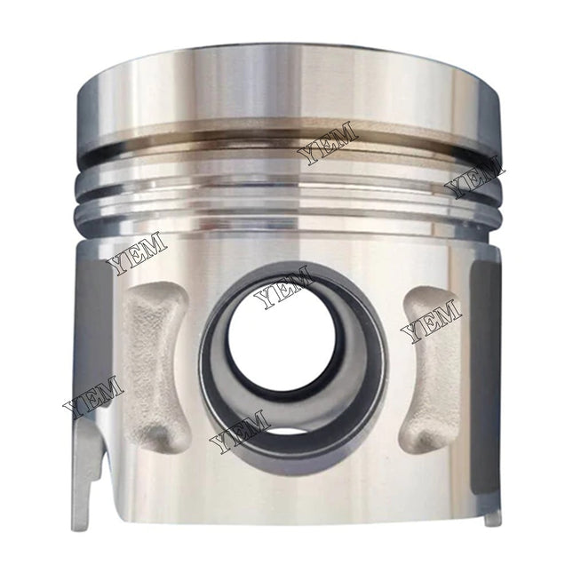 Piston 4 Sets STD Piston (Clip & Pin) For Mitsubish K4N Case Kobelco Excavator