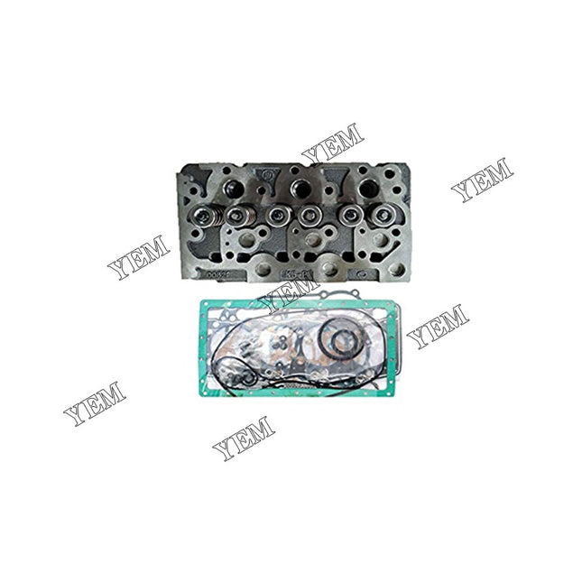 Complete Cylinder Head Assy Valves & Full Gasket Set For Kubota D1101 DH1101