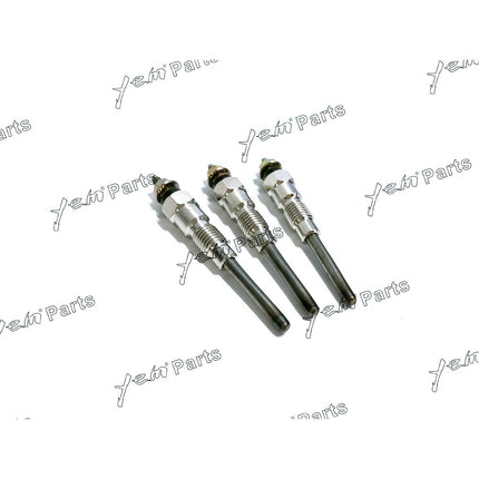 For Kubota KH-1 10 L185DT L245DT L295DT 3 Piece Glow Plug 15221-65516 15221-65512