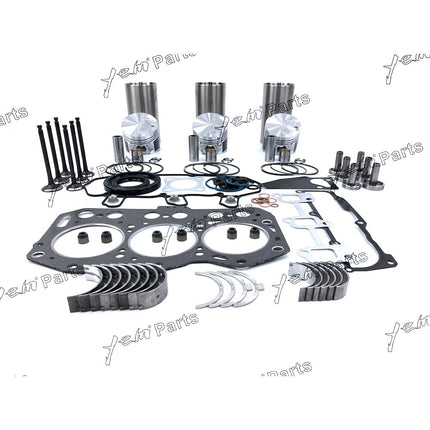 3TNV76 Overhaul Rebuild Kit For Yanmar Engine For John Deere 1435 X495 X950R Tractor