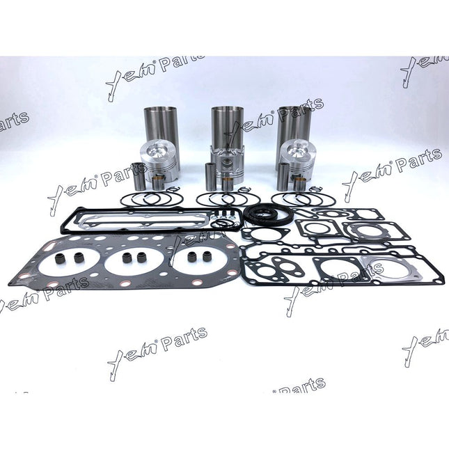 For Yanmar 3TN100 Overhaul Rebuild Kit Part Piston Ring Liner Bearing Gasket Set