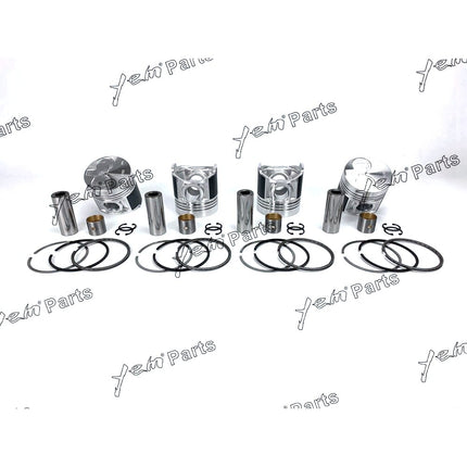 1 Sets STD Piston (Pin & clip) & Ring For SHIBAURA N844LT N844T N844LT-D Engine
