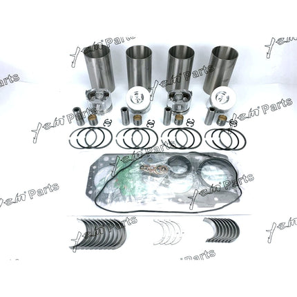 Overhaul Engine Rebuild Kit For Yanmar 4TN82 4TNE82 4D82 cylinder liner