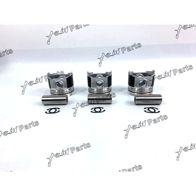 3TN78 3TN78L 3D78-1 Piston Kit W/ Ring Set For Yanmar Engine For Komatsu YB221 YB231