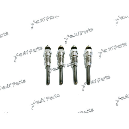 For Kubota Track Loader SVL75 SVL75-2 4 PCS Glow Plug 1G777-65510
