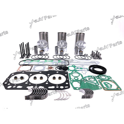 For Hitachi ZX30U-2 ZX35U-2 ZX27U-3 ZX29U-3 3TNV88 Engine Overhaul Rebuild Kit