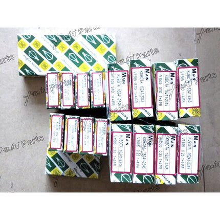 Main Bearing Oversize + 0.25mm For Kubota V1505 Engine Parts