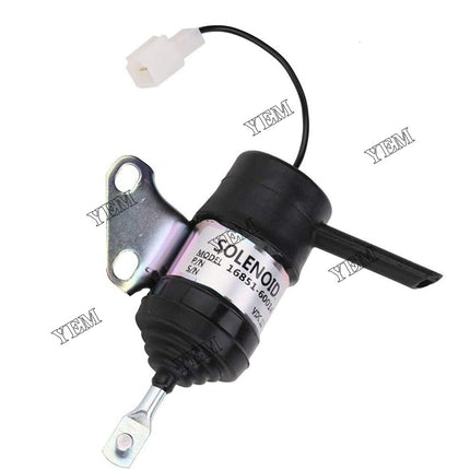 Stop solenoid valve 16851-60012 For Kubota Tractor Mower Excavator generator