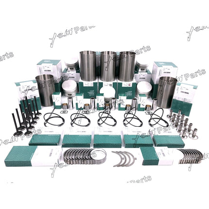 For Kubota L4150 Tractor 5 Cylinder F2302 Engine Overhaul Rebuild Kit
